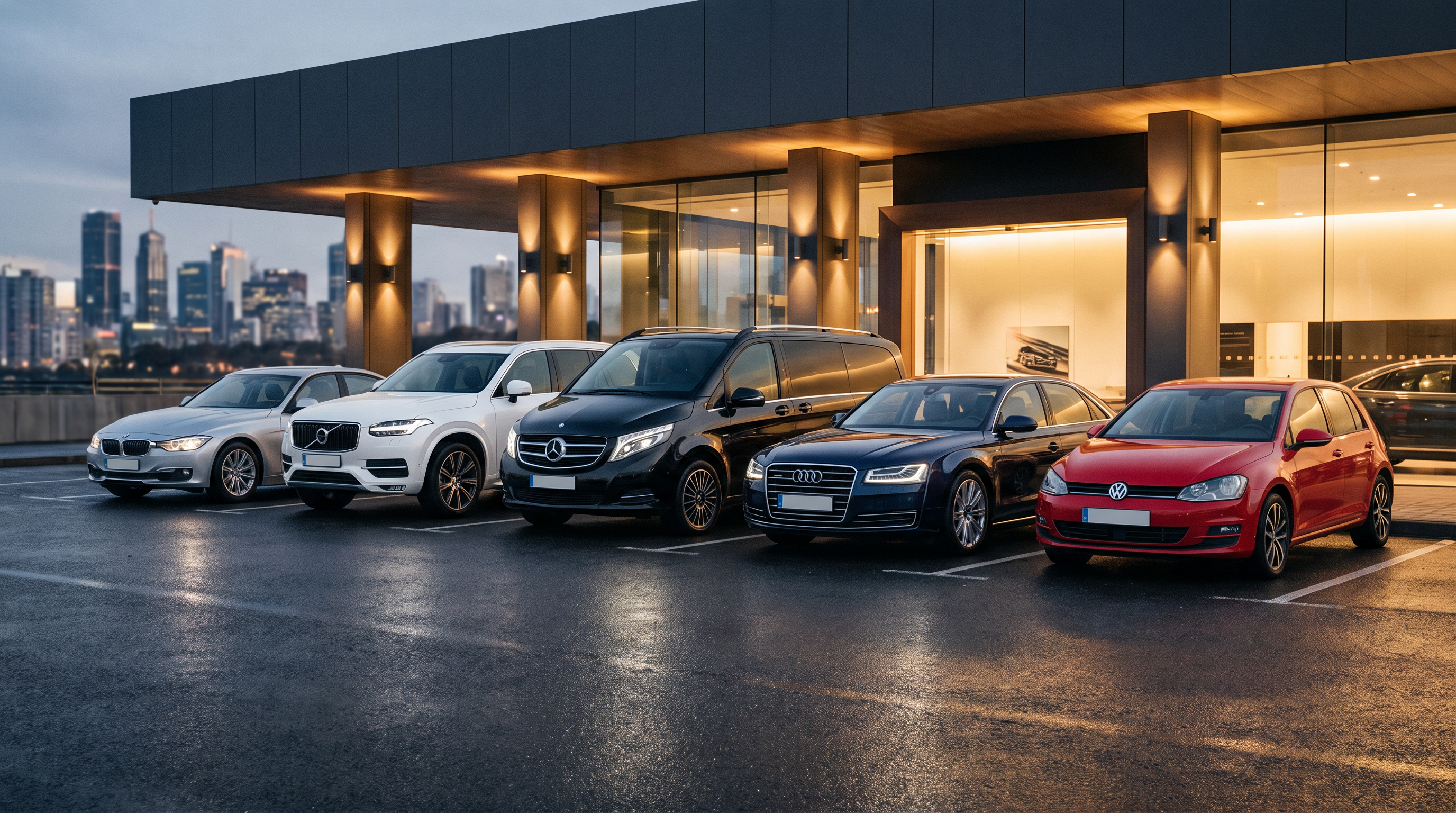 Sunset Tours vehicle fleet